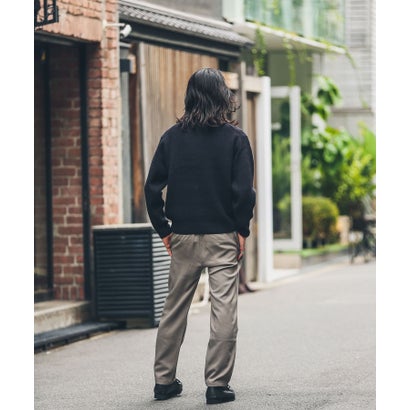アーバンリサーチ サニーレーベル URBAN RESEARCH Sonny Label 『洗濯可』マシンウォッシャブルハーフZIPニットプルオーバー （グリーン）｜詳細画像
