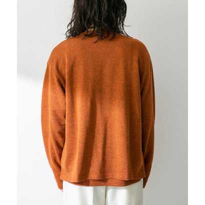 アーバンリサーチ サニーレーベル URBAN RESEARCH Sonny Label JAPAN MADE 裏毛カーディガン （オレンジ）｜詳細画像