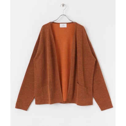 アーバンリサーチ サニーレーベル URBAN RESEARCH Sonny Label JAPAN MADE 裏毛カーディガン （オレンジ）｜詳細画像