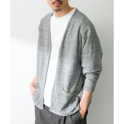 アーバンリサーチ サニーレーベル URBAN RESEARCH Sonny Label JAPAN MADE 裏毛カーディガン （オレンジ）｜詳細画像
