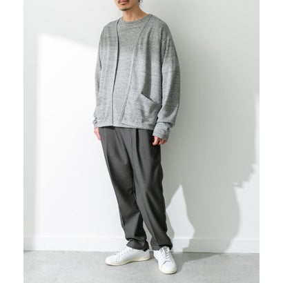 アーバンリサーチ サニーレーベル URBAN RESEARCH Sonny Label JAPAN MADE 裏毛カーディガン （オレンジ）｜詳細画像