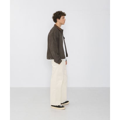 アーバンリサーチ サニーレーベル URBAN RESEARCH Sonny Label 襟切替スウェードタッチジャケット （ベージュ系その他）｜詳細画像