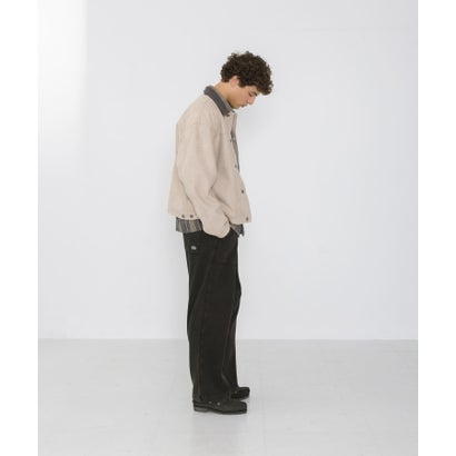 アーバンリサーチ サニーレーベル URBAN RESEARCH Sonny Label 襟切替スウェードタッチジャケット （ベージュ系その他）｜詳細画像