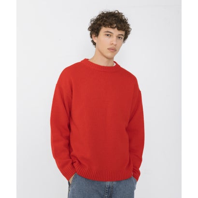 アーバンリサーチ サニーレーベル URBAN RESEARCH Sonny Label ウール混クルーネックニットプルオーバー （オートミール）｜詳細画像