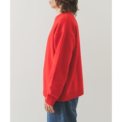 アーバンリサーチ サニーレーベル URBAN RESEARCH Sonny Label ウール混クルーネックニットプルオーバー （オートミール）｜詳細画像