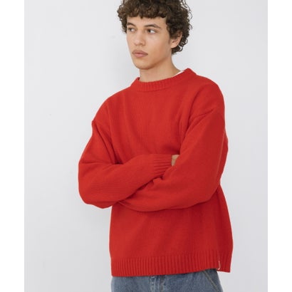 アーバンリサーチ サニーレーベル URBAN RESEARCH Sonny Label ウール混クルーネックニットプルオーバー （オートミール）｜詳細画像