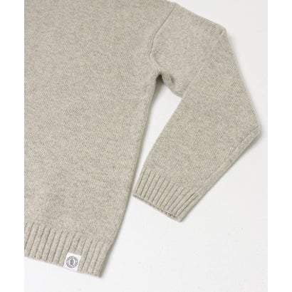 アーバンリサーチ サニーレーベル URBAN RESEARCH Sonny Label ウール混クルーネックニットプルオーバー （レッド）｜詳細画像