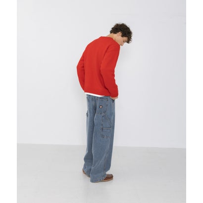 アーバンリサーチ サニーレーベル URBAN RESEARCH Sonny Label ウール混クルーネックニットプルオーバー （ブラウン）｜詳細画像