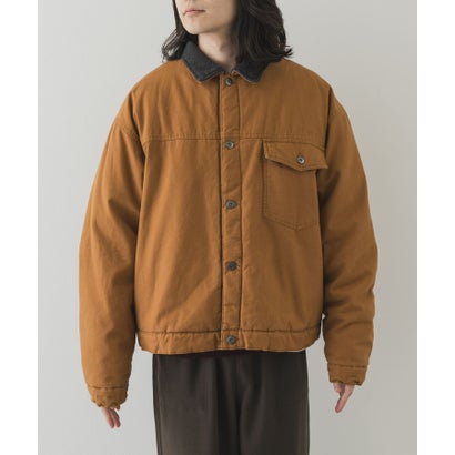 アーバンリサーチ サニーレーベル URBAN RESEARCH Sonny Label ボア切替ダックショートジャケット （キャメル）｜詳細画像