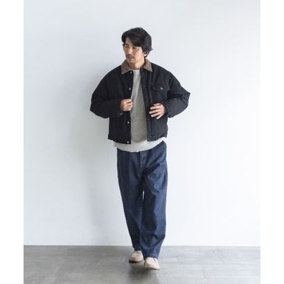 アーバンリサーチ サニーレーベル URBAN RESEARCH Sonny Label ボア切替ダックショートジャケット （キャメル）｜詳細画像
