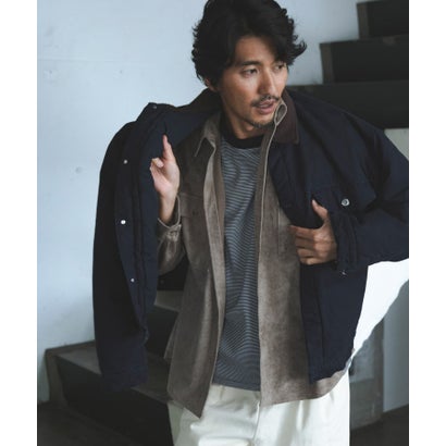 アーバンリサーチ サニーレーベル URBAN RESEARCH Sonny Label ボア切替ダックショートジャケット （キャメル）｜詳細画像