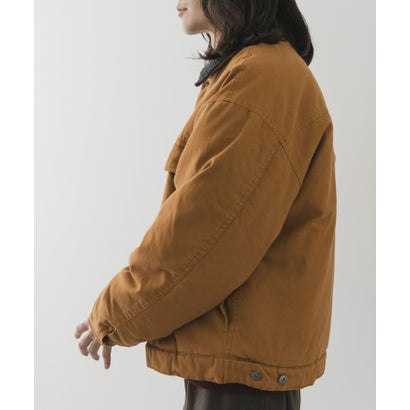 アーバンリサーチ サニーレーベル URBAN RESEARCH Sonny Label ボア切替ダックショートジャケット （ネイビー）｜詳細画像