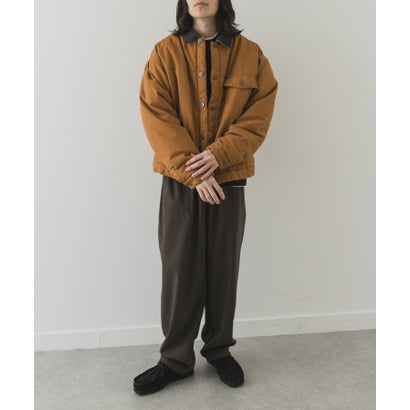アーバンリサーチ サニーレーベル URBAN RESEARCH Sonny Label ボア切替ダックショートジャケット （ネイビー）｜詳細画像
