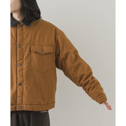 アーバンリサーチ サニーレーベル URBAN RESEARCH Sonny Label ボア切替ダックショートジャケット （ネイビー）｜詳細画像