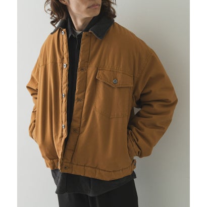 アーバンリサーチ サニーレーベル URBAN RESEARCH Sonny Label ボア切替ダックショートジャケット （ネイビー）｜詳細画像
