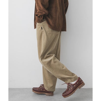 アーバンリサーチ サニーレーベル URBAN RESEARCH Sonny Label コーデュロイワイドテーパードパンツ （オフホワイト）｜詳細画像