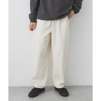 アーバンリサーチ サニーレーベル URBAN RESEARCH Sonny Label コーデュロイワイドテーパードパンツ （ブラック）｜詳細画像