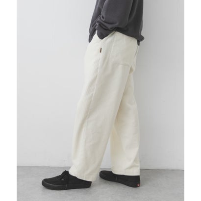 アーバンリサーチ サニーレーベル URBAN RESEARCH Sonny Label コーデュロイワイドテーパードパンツ （ブラック）｜詳細画像