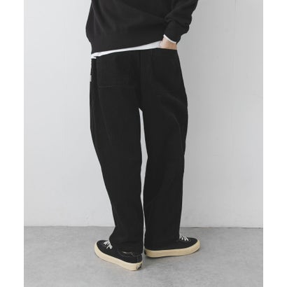 アーバンリサーチ サニーレーベル URBAN RESEARCH Sonny Label コーデュロイワイドテーパードパンツ （ブラック）｜詳細画像
