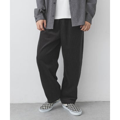 アーバンリサーチ サニーレーベル URBAN RESEARCH Sonny Label コーデュロイワイドテーパードパンツ （ブラック）｜詳細画像
