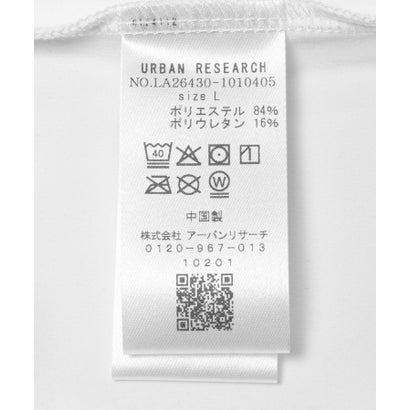 アーバンリサーチ サニーレーベル URBAN RESEARCH Sonny Label OOPS モックネックロンTシャツ （ブラック）｜詳細画像