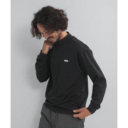 アーバンリサーチ サニーレーベル URBAN RESEARCH Sonny Label OOPS モックネックロンTシャツ （ブラック）｜詳細画像