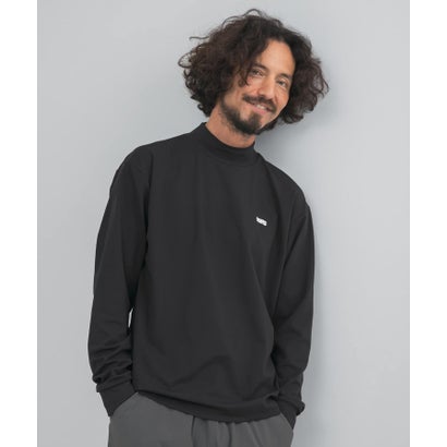 アーバンリサーチ サニーレーベル URBAN RESEARCH Sonny Label OOPS モックネックロンTシャツ （ブラック）｜詳細画像