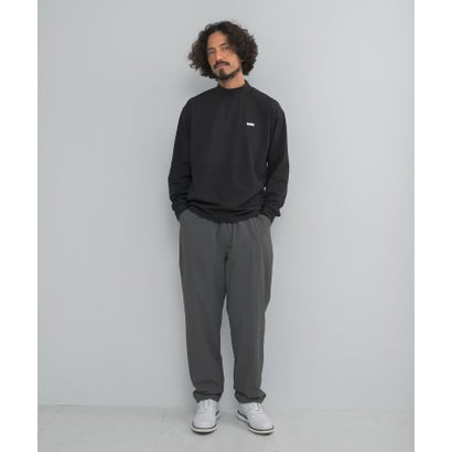 アーバンリサーチ サニーレーベル URBAN RESEARCH Sonny Label OOPS モックネックロンTシャツ （ブラック）｜詳細画像