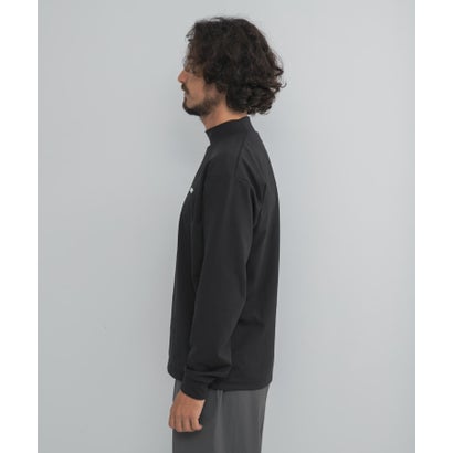 アーバンリサーチ サニーレーベル URBAN RESEARCH Sonny Label OOPS モックネックロンTシャツ （ブラック）｜詳細画像