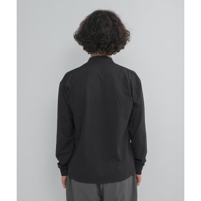 アーバンリサーチ サニーレーベル URBAN RESEARCH Sonny Label OOPS モックネックロンTシャツ （ブラック）｜詳細画像