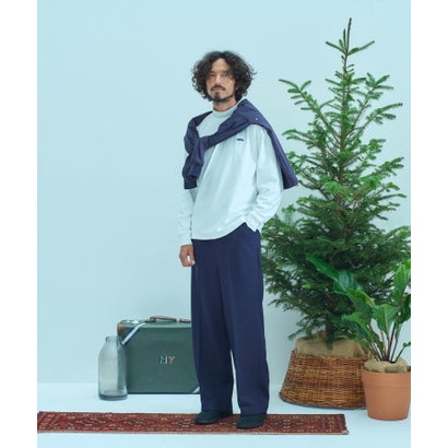 アーバンリサーチ サニーレーベル URBAN RESEARCH Sonny Label OOPS モックネックロンTシャツ （ブラック）｜詳細画像