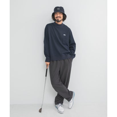 アーバンリサーチ サニーレーベル URBAN RESEARCH Sonny Label OOPS モックネックスウェット （ネイビー）｜詳細画像