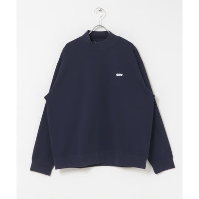アーバンリサーチ サニーレーベル URBAN RESEARCH Sonny Label OOPS モックネックスウェット （ネイビー）｜詳細画像