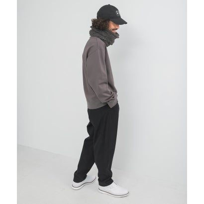 アーバンリサーチ サニーレーベル URBAN RESEARCH Sonny Label OOPS モックネックスウェット （チャコールグレー）｜詳細画像