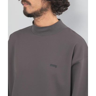 アーバンリサーチ サニーレーベル URBAN RESEARCH Sonny Label OOPS モックネックスウェット （チャコールグレー）｜詳細画像