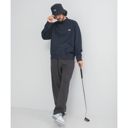 アーバンリサーチ サニーレーベル URBAN RESEARCH Sonny Label OOPS モックネックスウェット （チャコールグレー）｜詳細画像