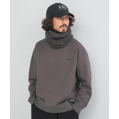 アーバンリサーチ サニーレーベル URBAN RESEARCH Sonny Label OOPS モックネックスウェット （チャコールグレー）｜詳細画像