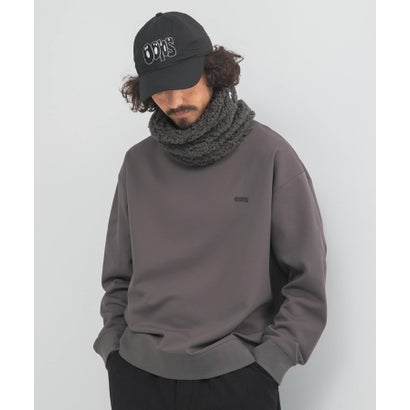 アーバンリサーチ サニーレーベル URBAN RESEARCH Sonny Label OOPS モックネックスウェット （チャコールグレー）｜詳細画像