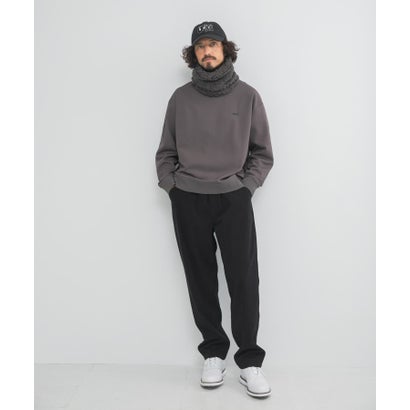 アーバンリサーチ サニーレーベル URBAN RESEARCH Sonny Label OOPS モックネックスウェット （チャコールグレー）｜詳細画像