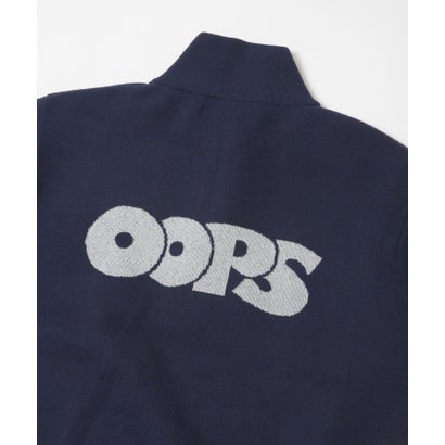 アーバンリサーチ サニーレーベル URBAN RESEARCH Sonny Label OOPS バックビッグロゴニット （ネイビー）｜詳細画像