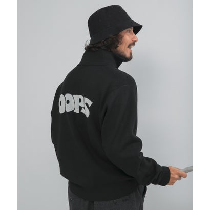 アーバンリサーチ サニーレーベル URBAN RESEARCH Sonny Label OOPS バックビッグロゴニット （ネイビー）｜詳細画像