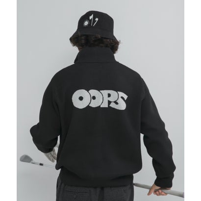 アーバンリサーチ サニーレーベル URBAN RESEARCH Sonny Label OOPS バックビッグロゴニット （ネイビー）｜詳細画像