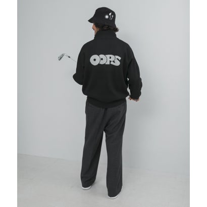 アーバンリサーチ サニーレーベル URBAN RESEARCH Sonny Label OOPS バックビッグロゴニット （ネイビー）｜詳細画像