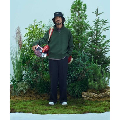 アーバンリサーチ サニーレーベル URBAN RESEARCH Sonny Label OOPS バックビッグロゴニット （ネイビー）｜詳細画像