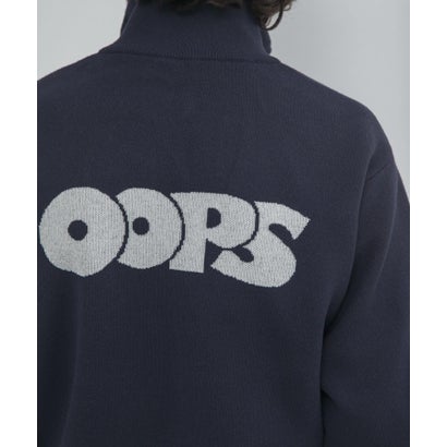 アーバンリサーチ サニーレーベル URBAN RESEARCH Sonny Label OOPS バックビッグロゴニット （グリーン）｜詳細画像