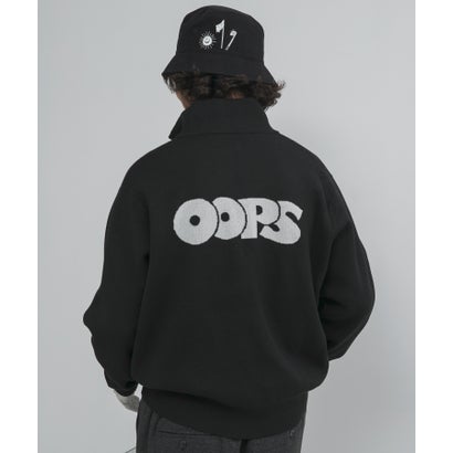 アーバンリサーチ サニーレーベル URBAN RESEARCH Sonny Label OOPS バックビッグロゴニット （グリーン）｜詳細画像