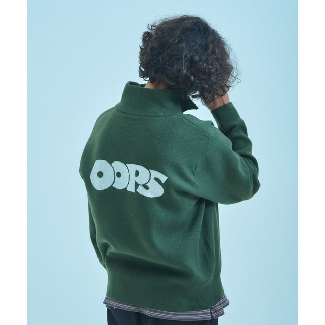 OOPS バックビッグロゴニット （グリーン）