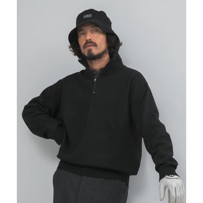 アーバンリサーチ サニーレーベル URBAN RESEARCH Sonny Label OOPS バックビッグロゴニット （ブラック）｜詳細画像