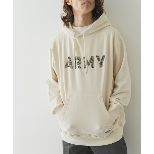 ARMY TWILL Sweat Hoodie print （ホワイト系その他）