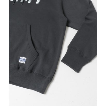 アーバンリサーチ サニーレーベル URBAN RESEARCH Sonny Label ARMY TWILL Sweat Hoodie print （チャコールグレー）｜詳細画像
